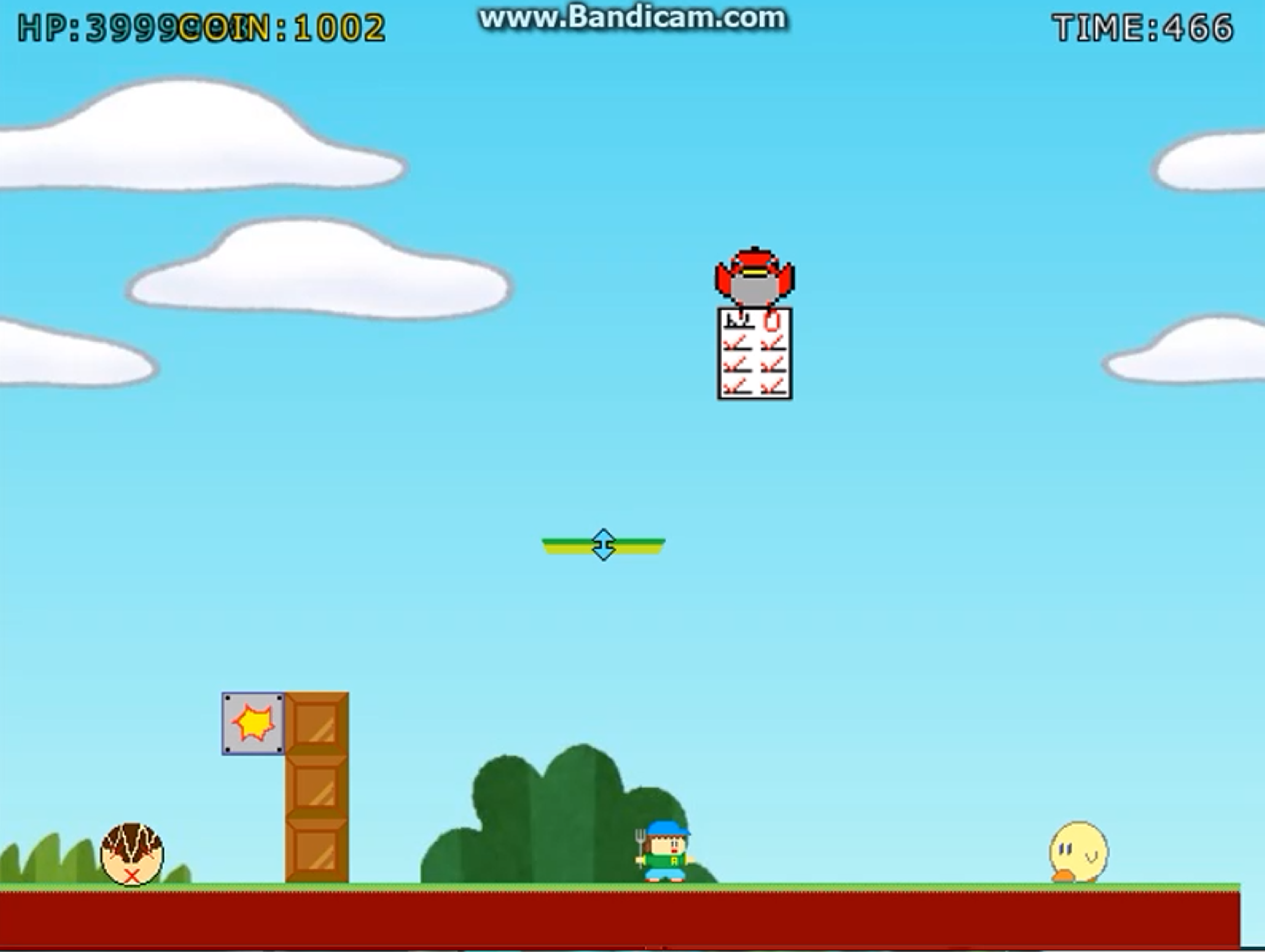 mario like 2D action game image